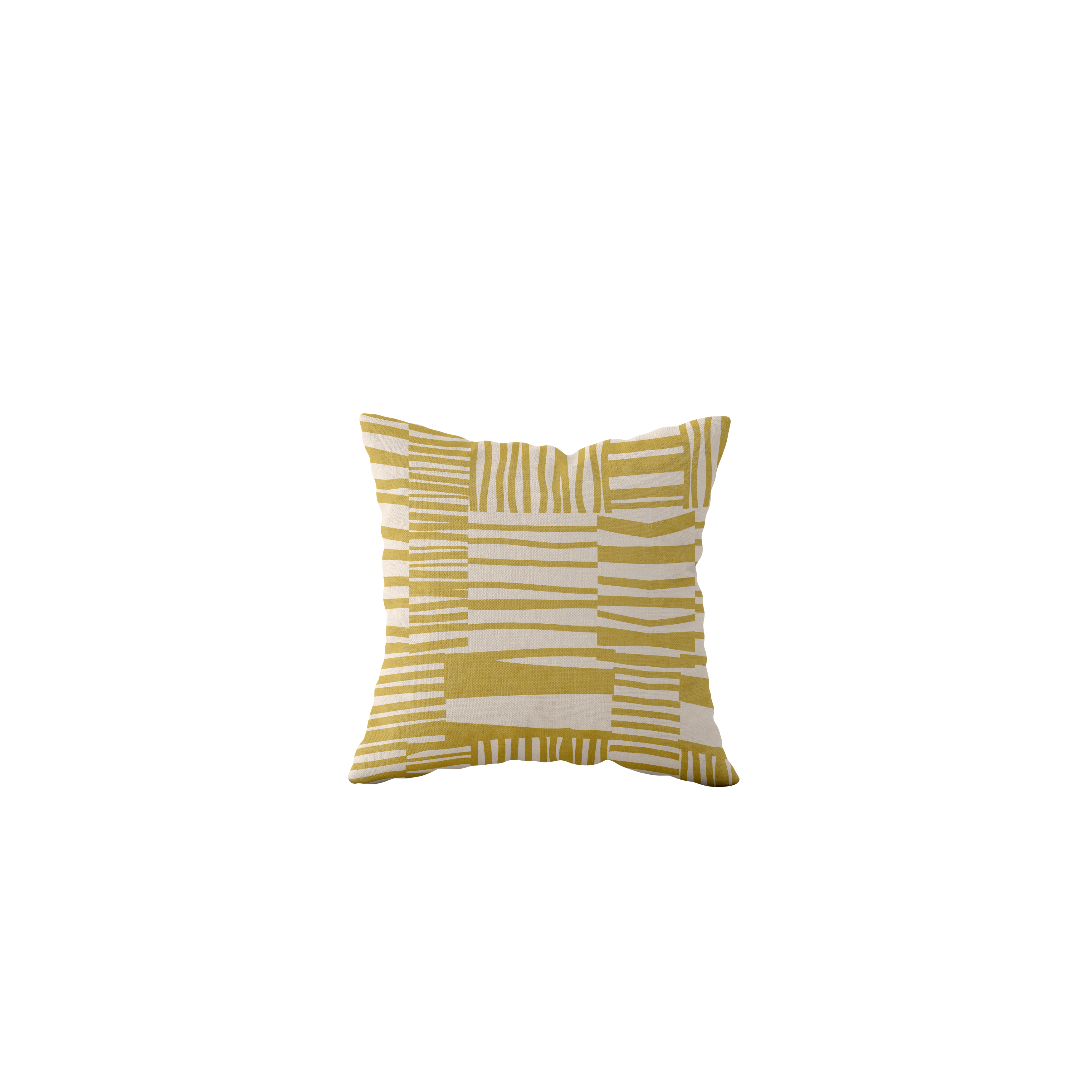 Coussin racine jaune